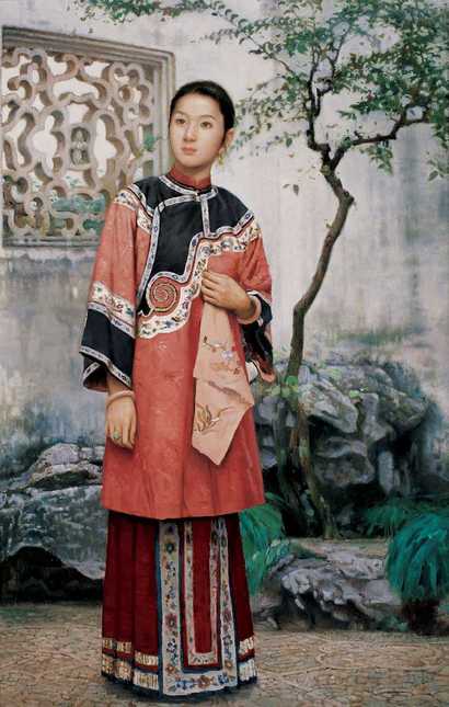 蒋昌一 2000年作 庭院深深